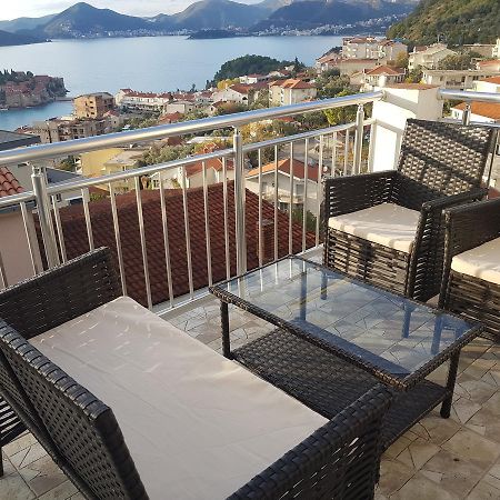 Apartments Vukovic Sveti Stefan Esterno foto