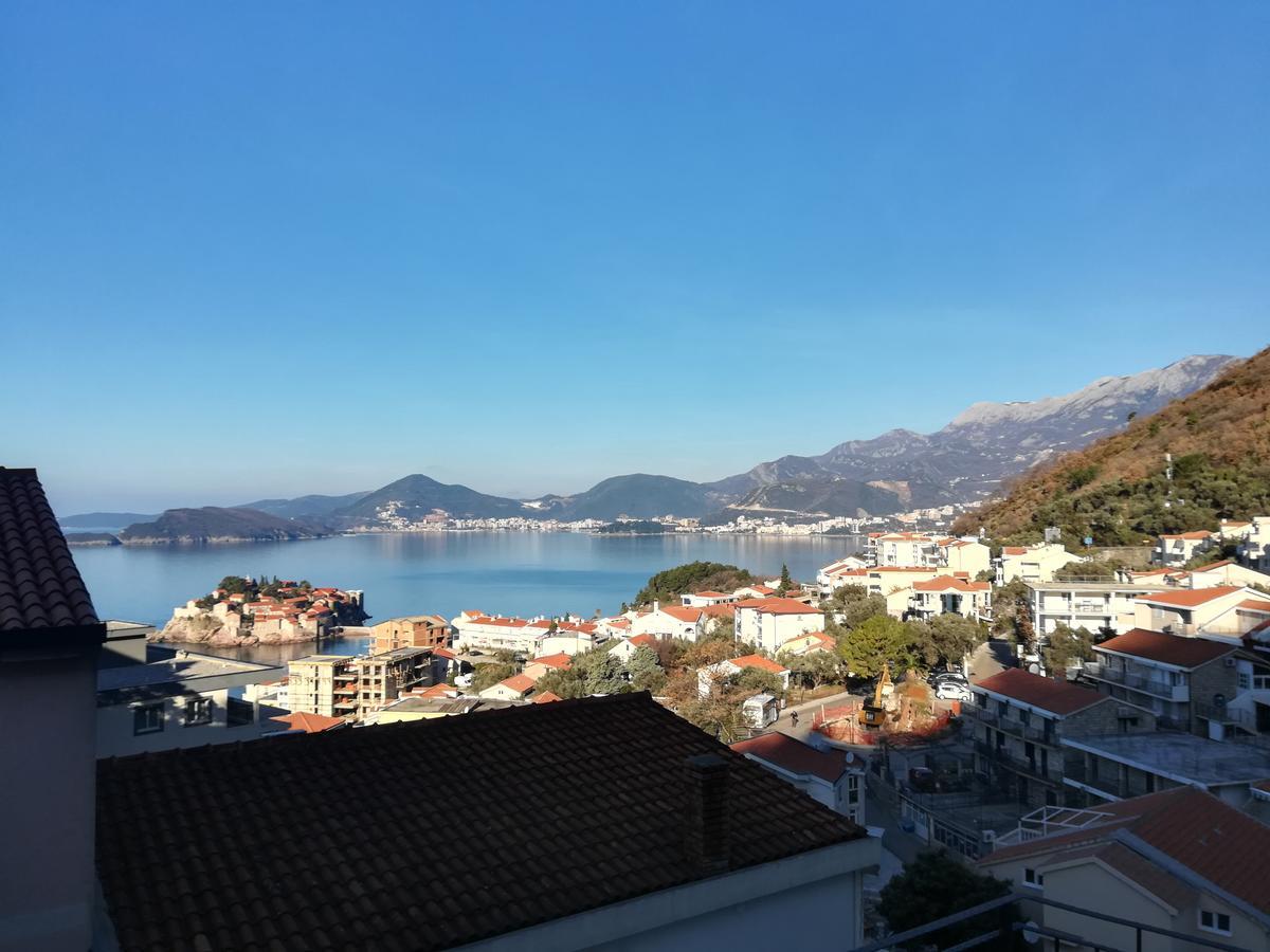 Apartments Vukovic Sveti Stefan Esterno foto
